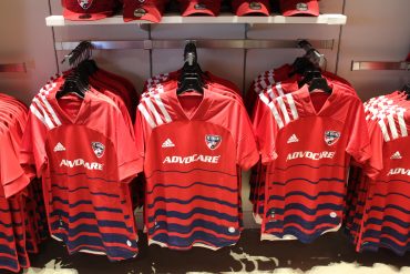The 2020 'Legacy Kit' goes on sale at Soccer90 in Frisco (Dan Crooke)