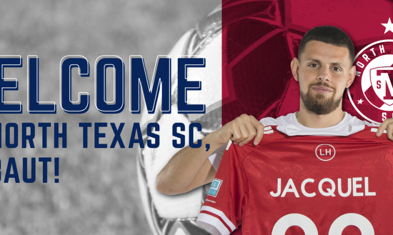 North Texas SC Signs Forward Thibaut Jacquel