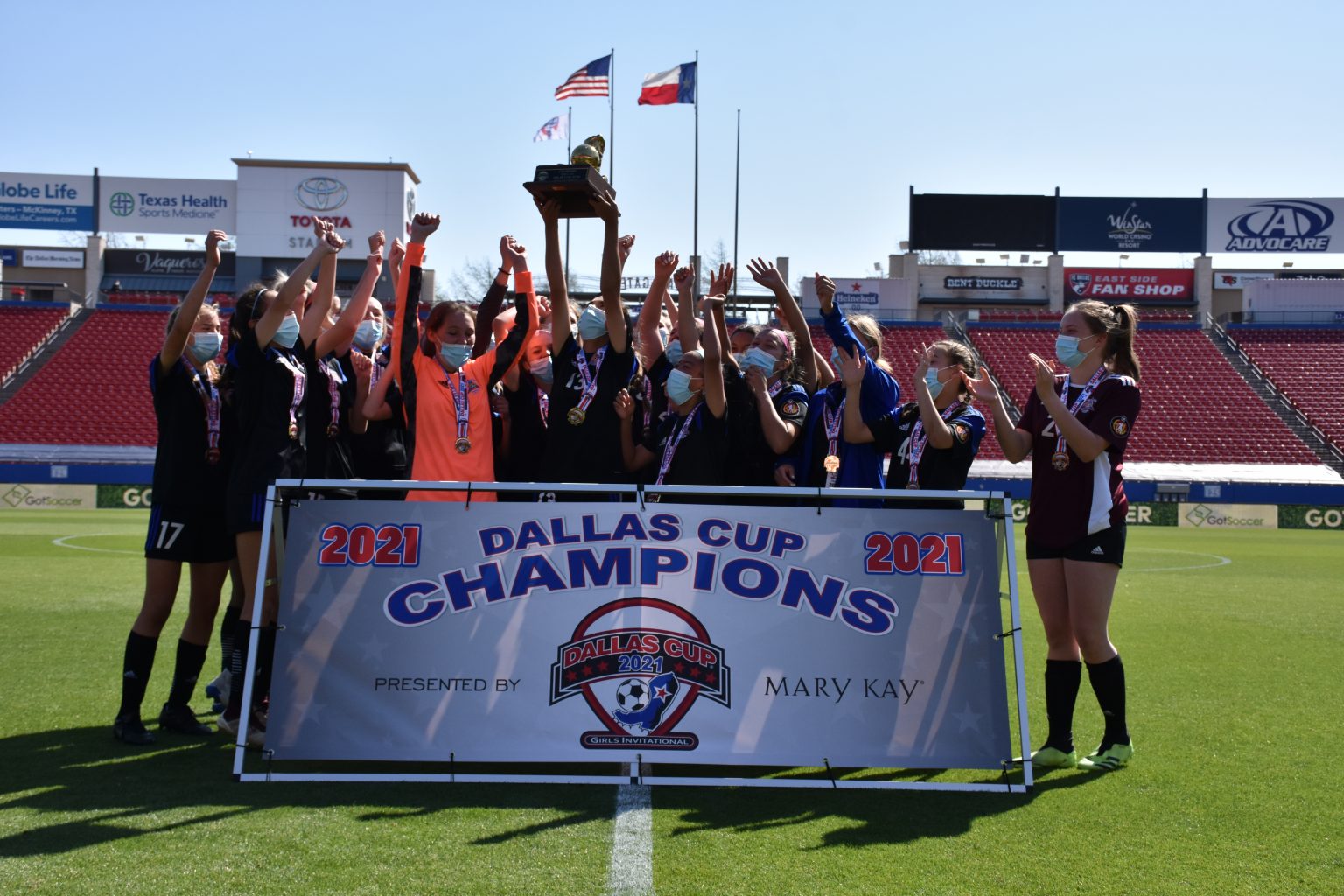 Dallas Cup Girls Champions Crowned 3rd Degree
