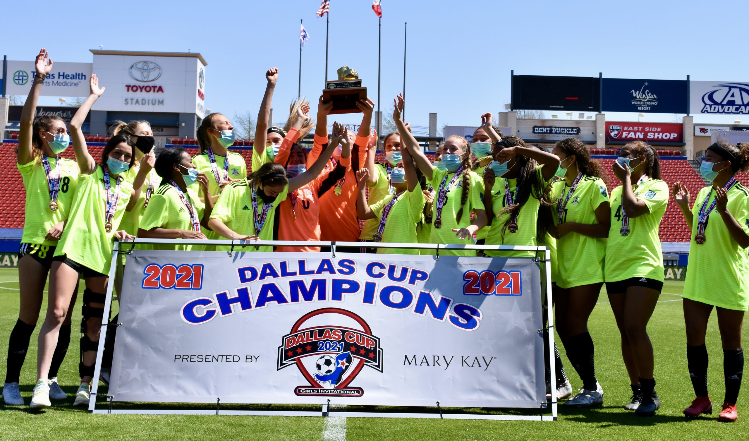 Dallas Cup Girls Champions Crowned 3rd Degree