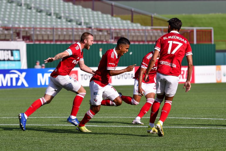 In the USL League One match between North Texas SC and Greenville Triumph SC