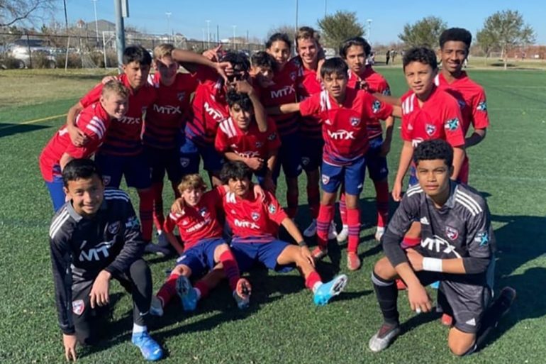 FC Dallas U14s - 2008s. (Courtesy Victor Rios)