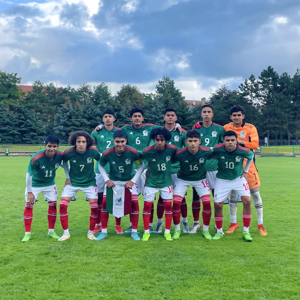 Mexico U18s vs Finland, Sept 21, 2022, in Zlin, Czech Republic. (Courtesy Mexico Fed)