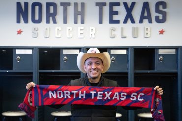 Javier Cano is announced as North Texas SC's new coach. (Courtesy North Texas SC)