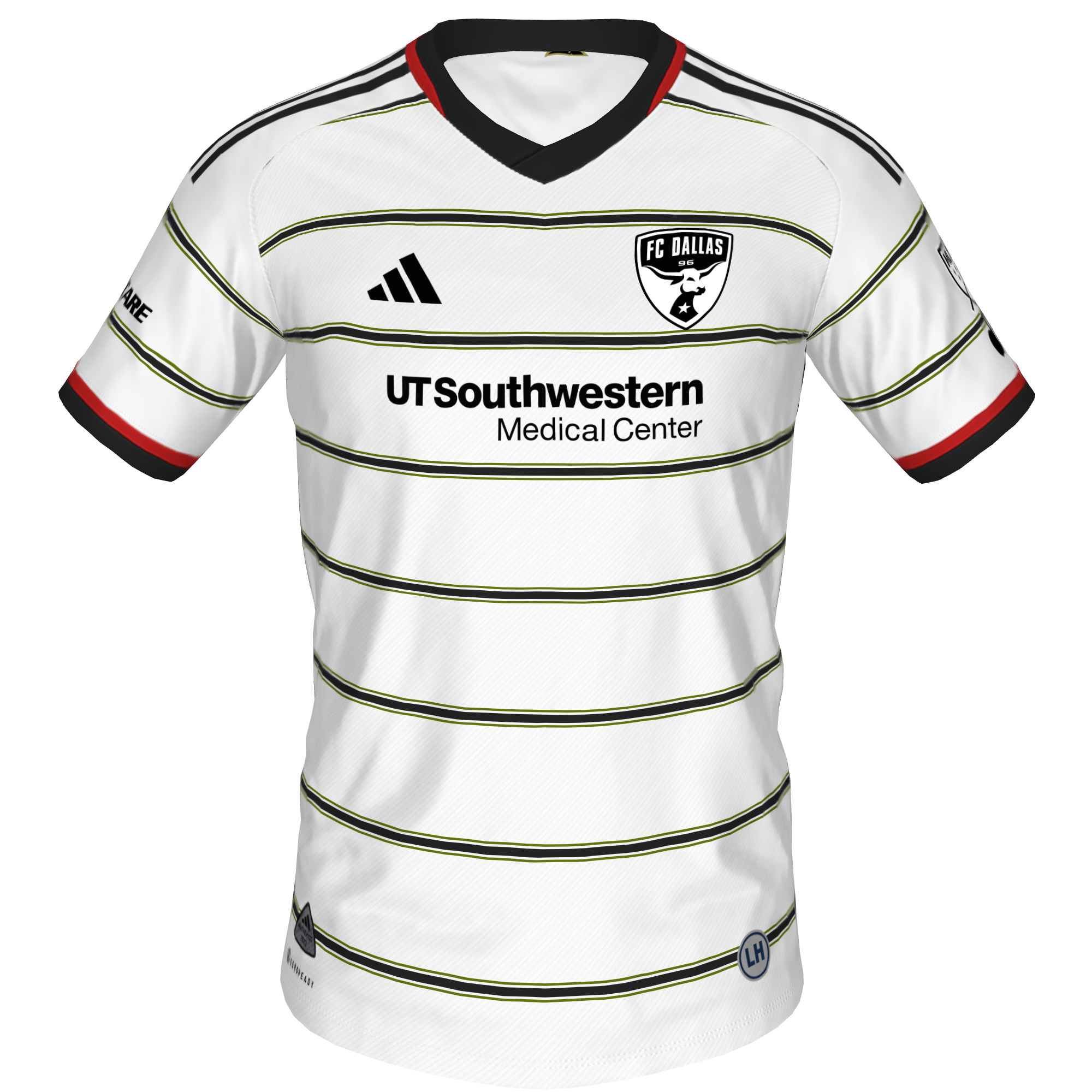 Front of our "Germany" mock-up for the 2023 FCD Kit by Dan Crooke.