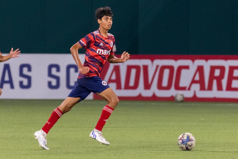 Alejandro Urzua plays for North Texas SC in 2022. (Courtesy North Texas SC)