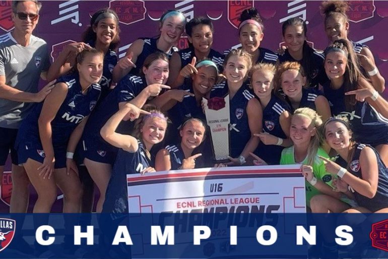 FC Dallas Youth ECNL RL 06G are the '21-‘22 ECNL-RL National Champions.