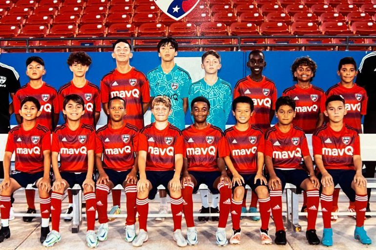 FC Dallas Academy U12 North team photo.