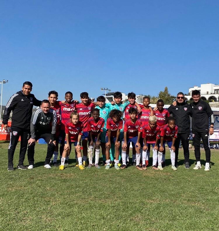 FC Dallas U13s in Guadalajara, 2023.