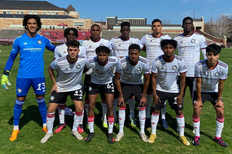 North Texas SC XI at Colorado Rapids 2, April 30, 2023. (Courtesy NTXSC)(