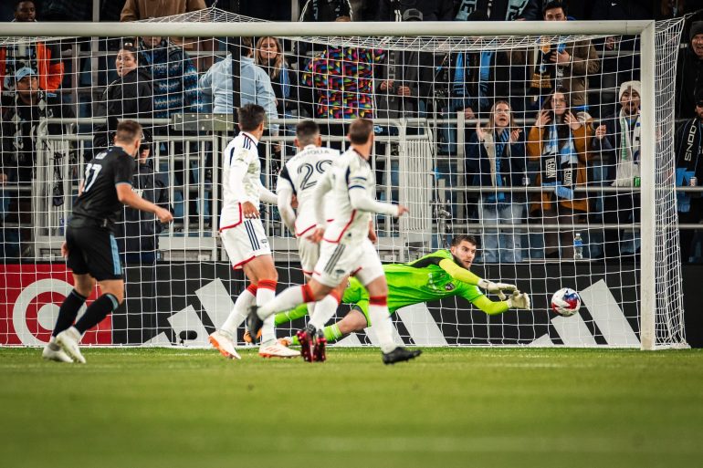 Maarten Paes was terrific against Minnesota United FC, April 30, 2023. (Courtesy FC Dallas)