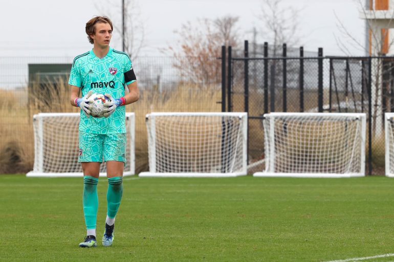 Julian Eyestone, FC Dallas Academy, January 2023.