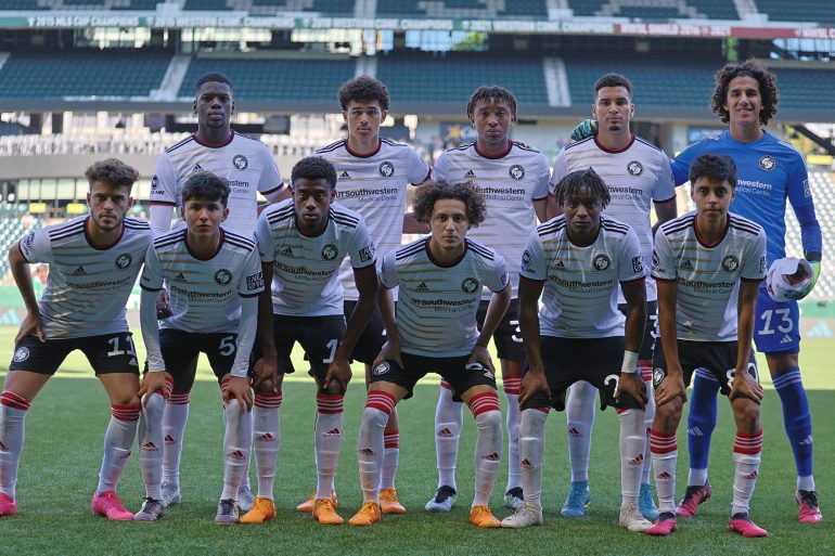 North Texas SC XI at Portland Timbers, June 10, 2023. (Courtesy North Texas SC)