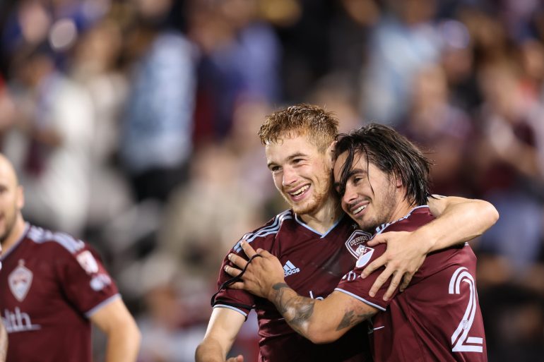 The Rapids are all smiles. (Courtesy Colorado Rapids)