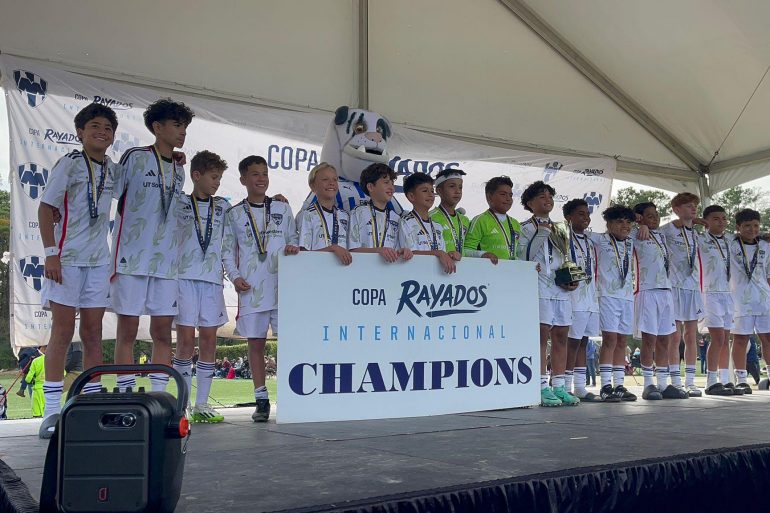 FC Dallas U12s win Copa Rayados Internacional 2023.