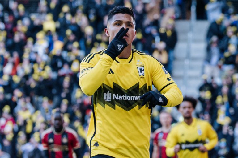 Cucho Hernández got the Crew off to a good start in 2024. (Courtesy Columbus Crew)