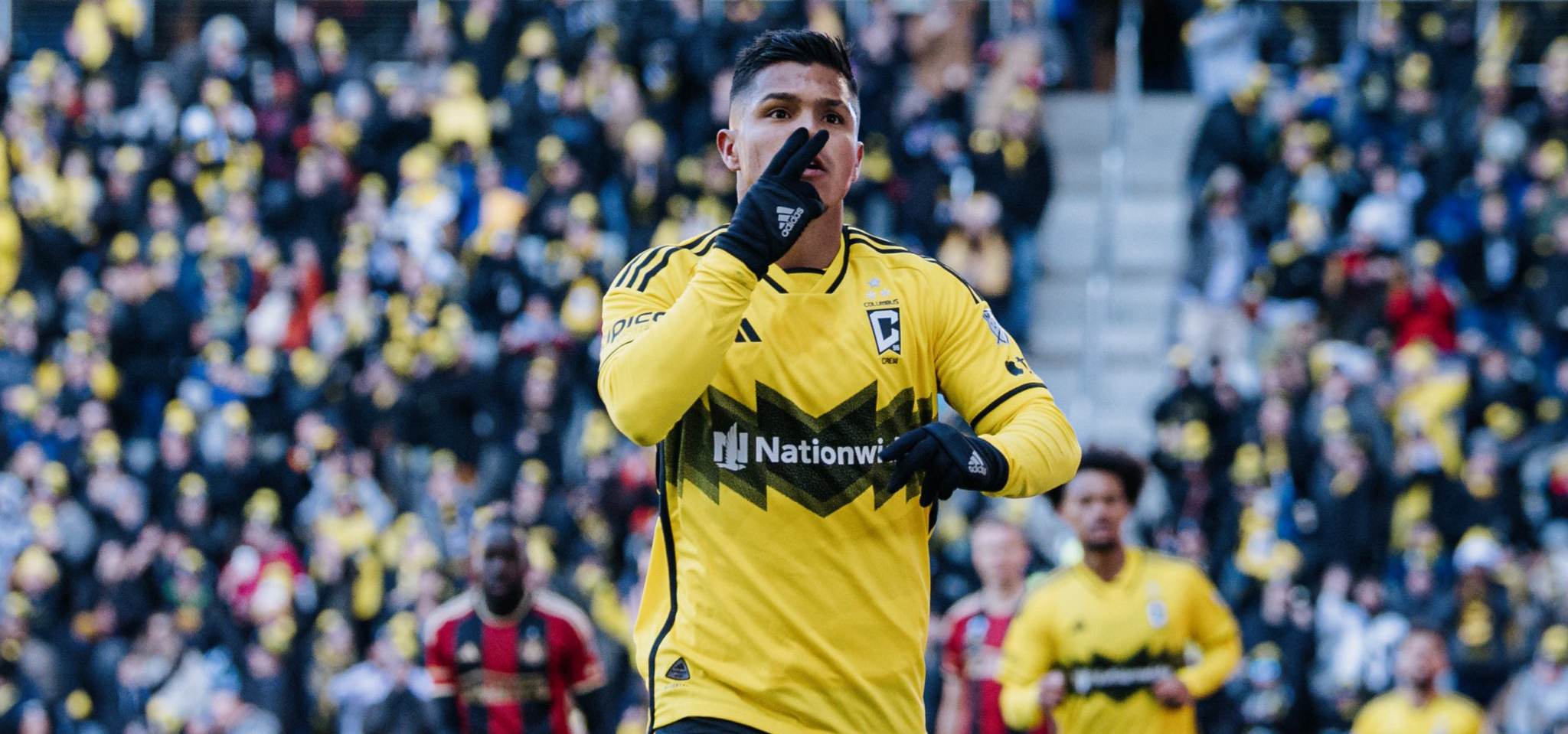 Cucho Hernández got the Crew off to a good start in 2024. (Courtesy Columbus Crew)