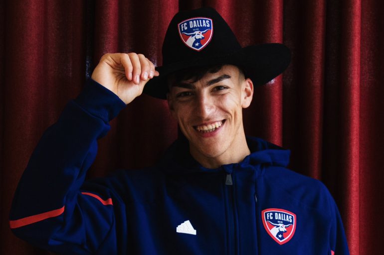 Petar Musa is introduced for FC Dallas. (Courtesy FC Dallas)
