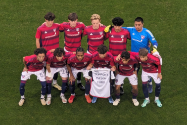 The FC Dallas U19 XI vs Botafogo in the Super Group Semi-Final of the 2024 Dallas Cup at Toyota Stadium, March 29, 2024. (Buzz Carrick, 3rd Degree)
