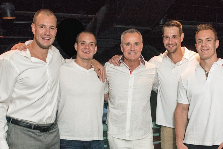 The Gronkowskis. (Courtesy Texoma FC)