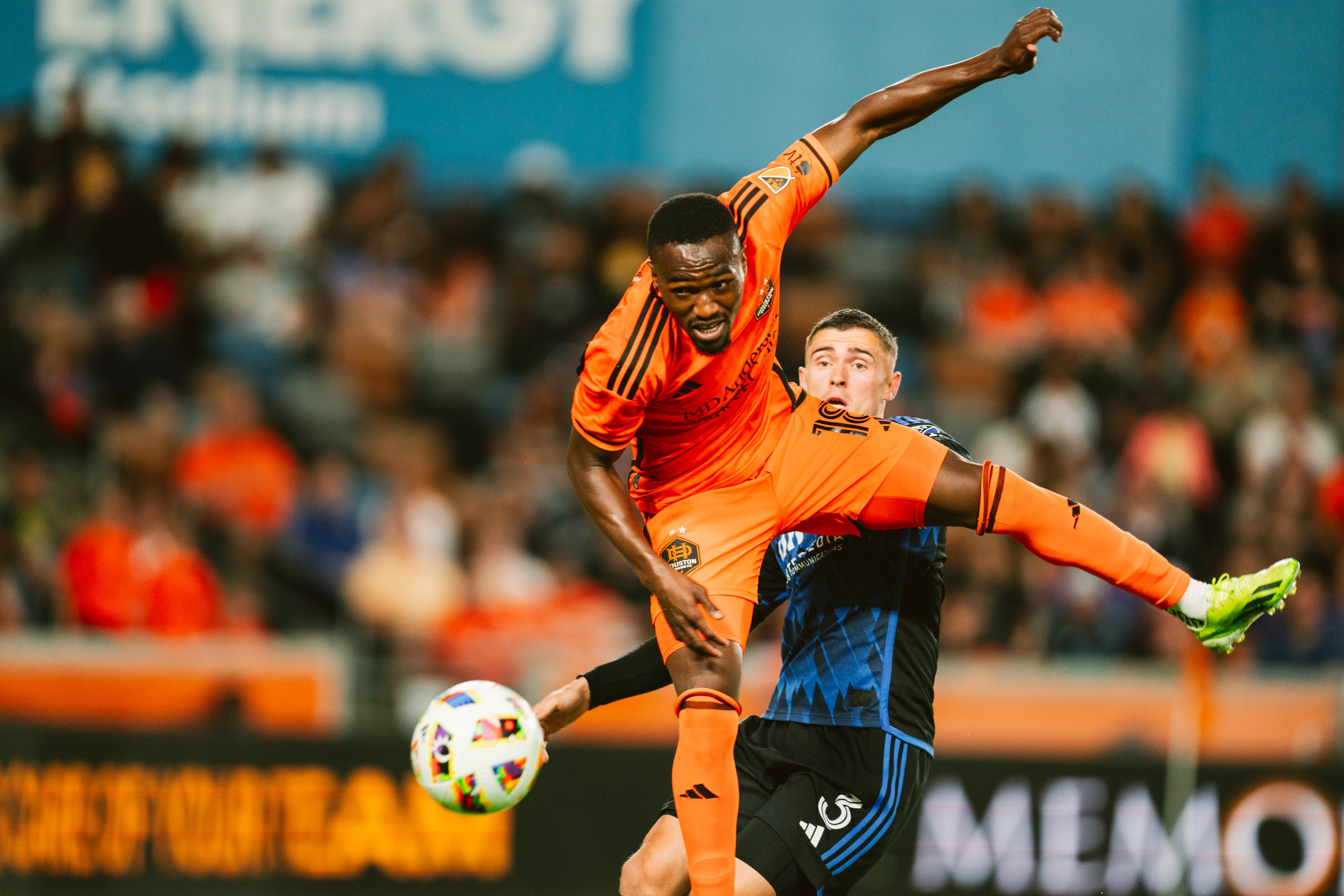Houston didn't get upended by San Jose. (Courtesy Houston Dynamo)
