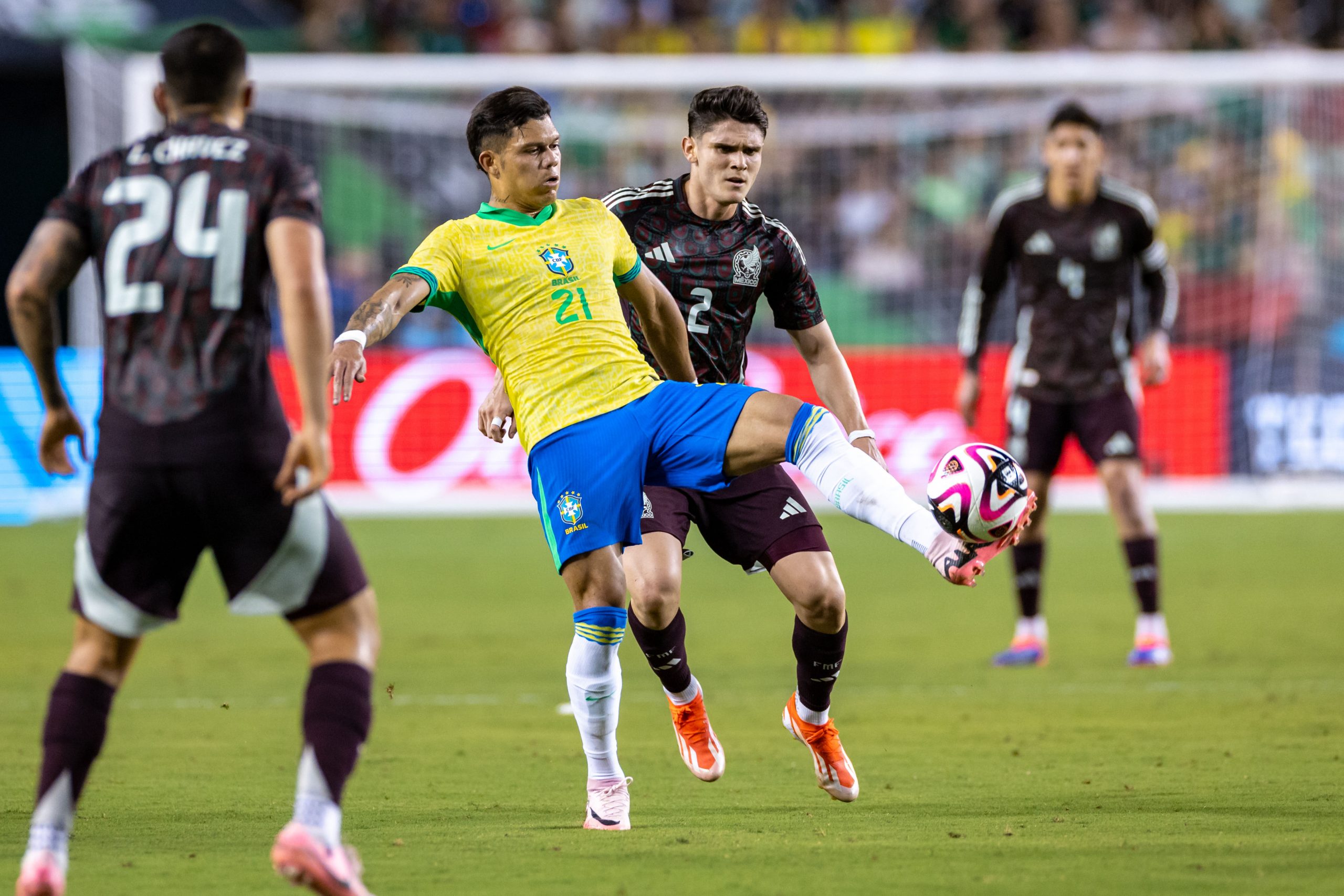June 08, 2024: Soccer Brazil V Mexico