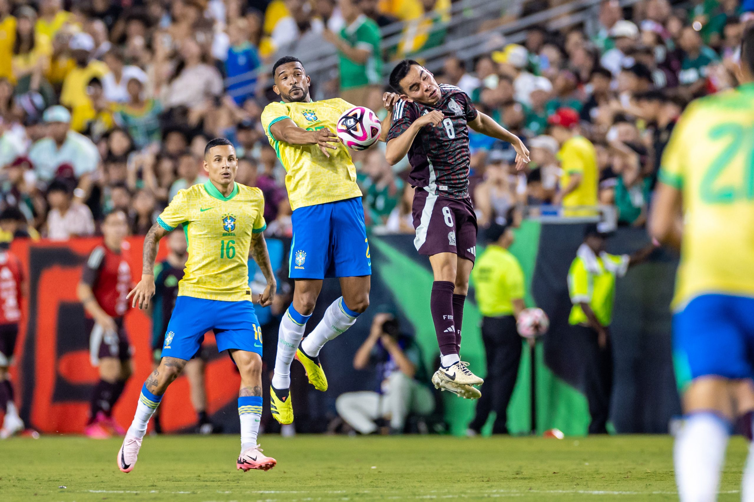 June 08, 2024: Soccer Brazil V Mexico
