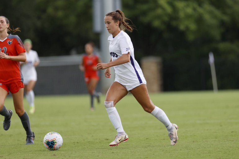 Gracie Brian at TCU (Courtesy TCU)