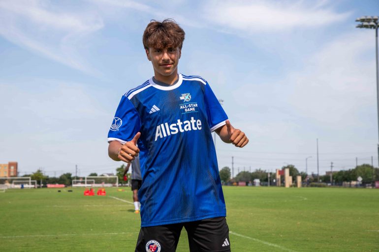 Leonardo Orejarena selected for the 2024 MLS NEXT All-Star Game. (Courtesy FC Dallas)