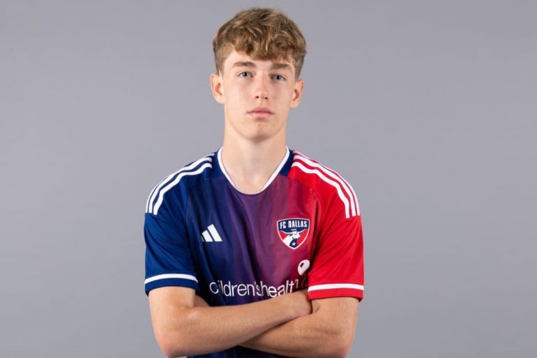 Liam Vejrostek, 2024. (Courtesy FC Dallas)