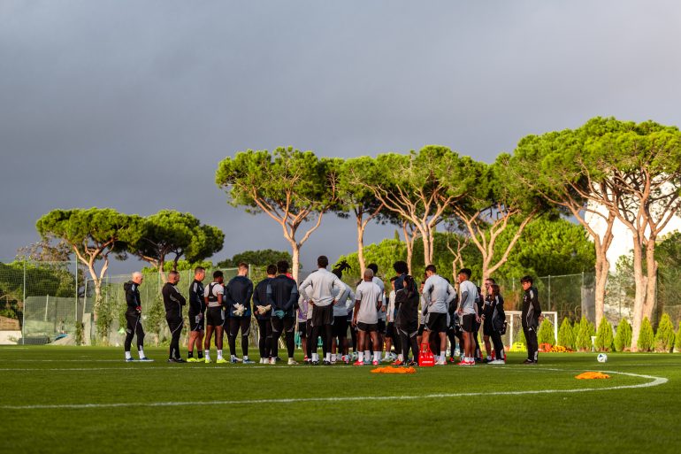 FC Dallas trains in Portugal, January 2025. (Courtesy FC Dallas)