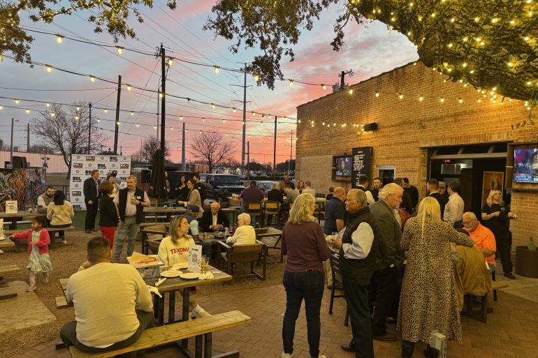 USL Dallas' Fan Forum at Fortunate Son in Garland, Janaury 31, 2025. (Dennis McGowan, 3rd Degree)