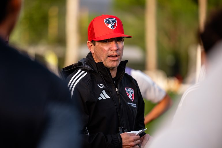 FC Dallas Head Coach Eric Quill, January 2025. (Courtesy FC Dallas)