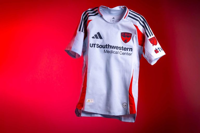 The 2025 FC Dallas secondary jersey (FC Dallas Communications)