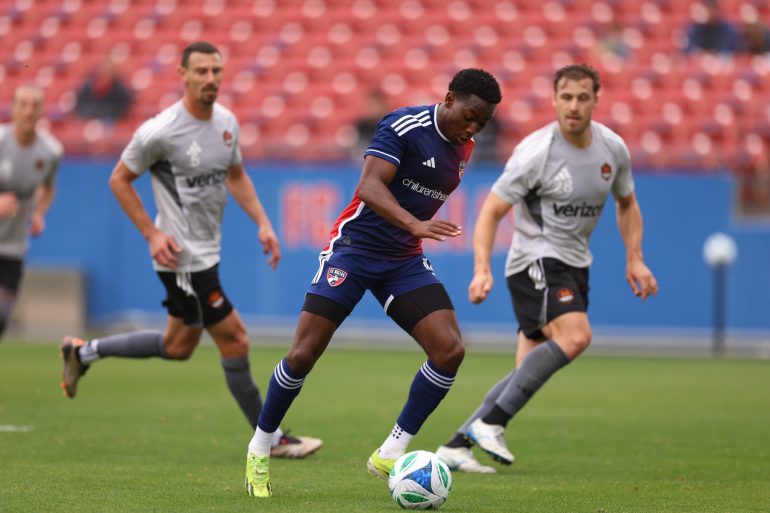 Anderson Julio against Houston Dynamo, February 7, 2025. (Courtesy FC Dallas)