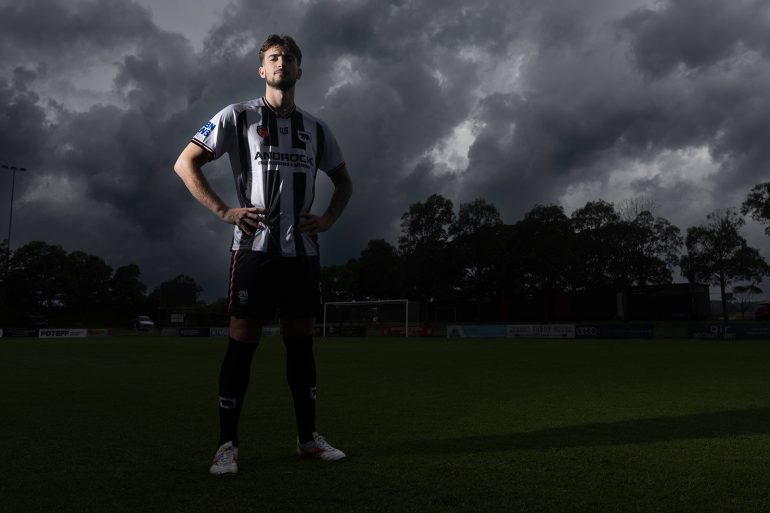 Angelo Calfo With Weston Bears. (Courtesy Weston Bears)