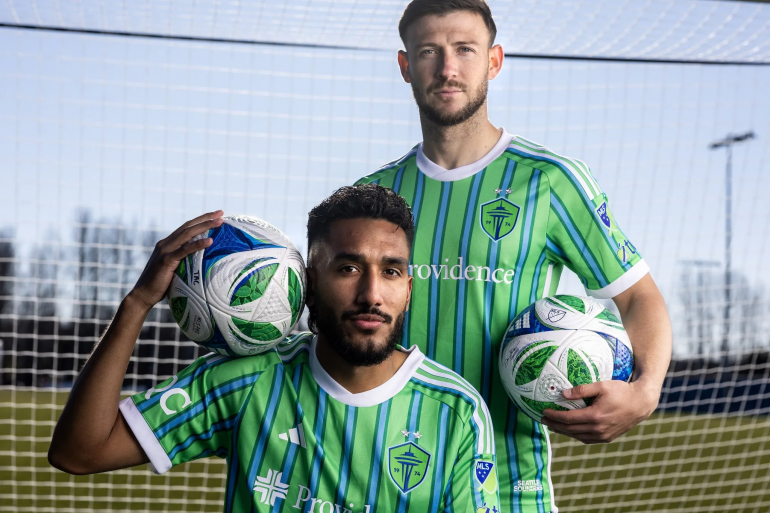 Jesus Ferreira and Paul Arriola were traded to Seattle Sounders in the offseason. (Courtesy Seattle Sounders)