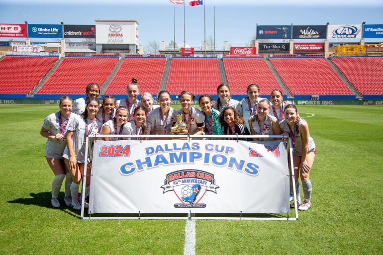 FC Dallas ECNL 07G wins the 2024 Dallas Cup U17s. (Courtesy Dallas Cup)