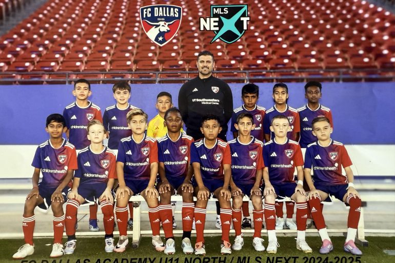 FC Dallas U11 North, 2025. (Courtesy FC Dallas)