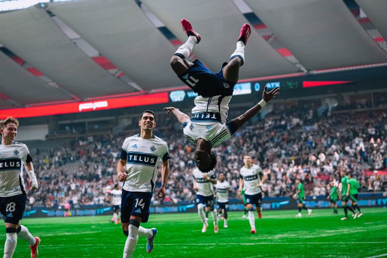 The Whitecaps are flying high. (Courtesy Vancouver Whitecaps)