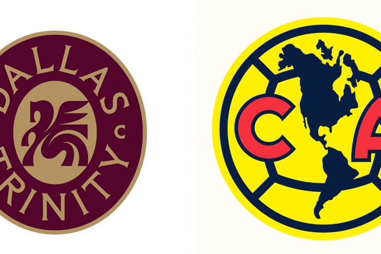 Dallas Trinity FC and Club América Femenil.