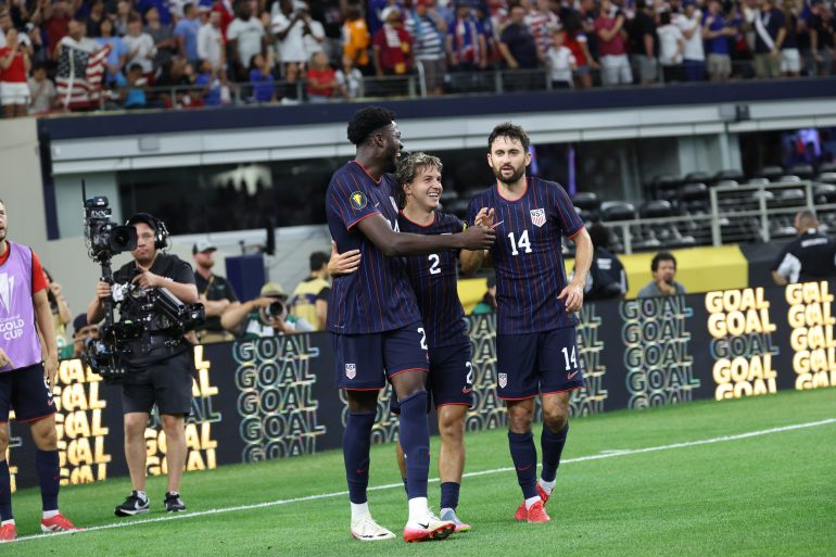 Soccer: concacaf gold cup group stage haiti at usa
