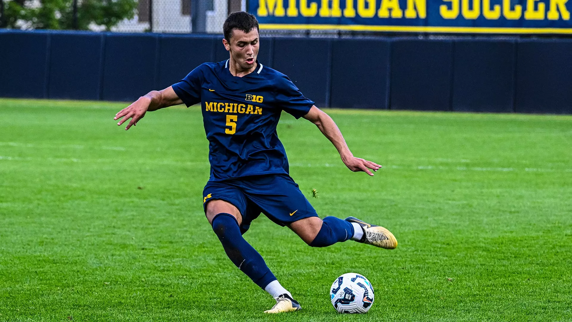 Will Baker at Michigan. (Courtesy U of Michigan)