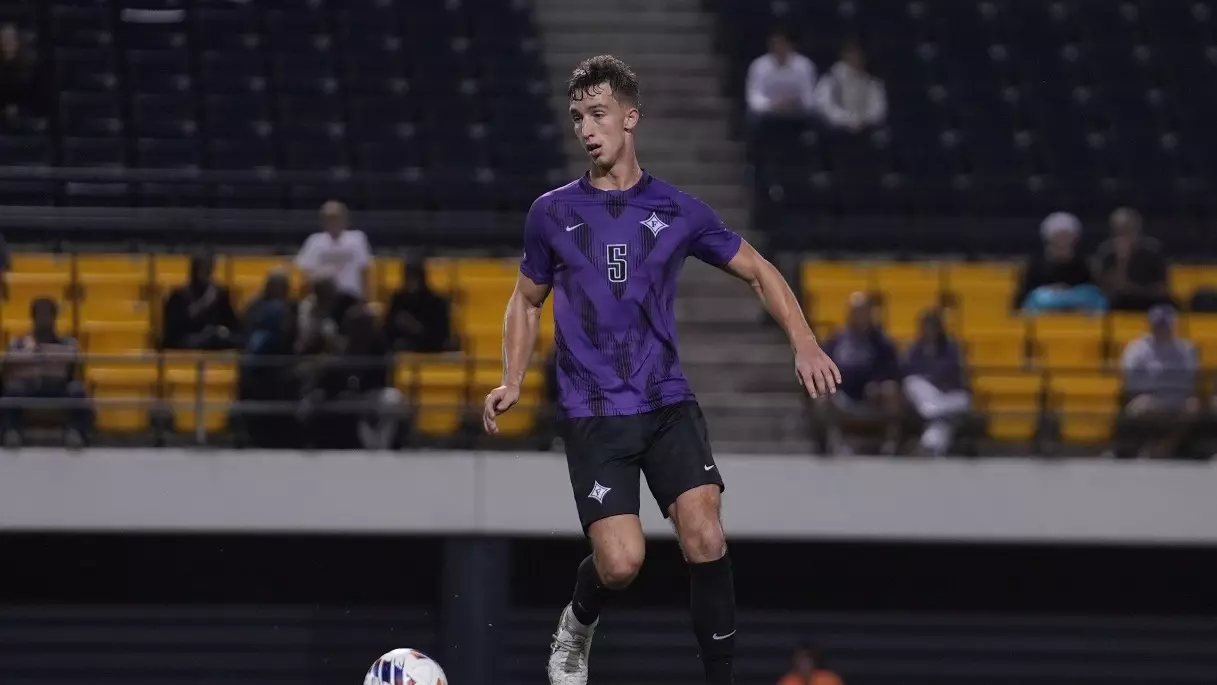 Slade Starnes at Furman. (Courtesy Furman)