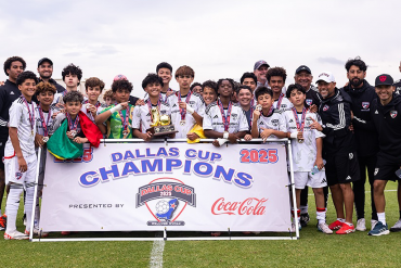 FC Dallas 2012s win Dallas Cup U13s in 2025. (Courtesy Dallas Cup)