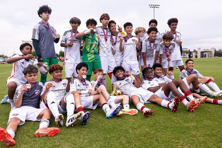 FC Dallas 2012s win Dallas Cup U13s in 2025. (Courtesy Dallas Cup)
