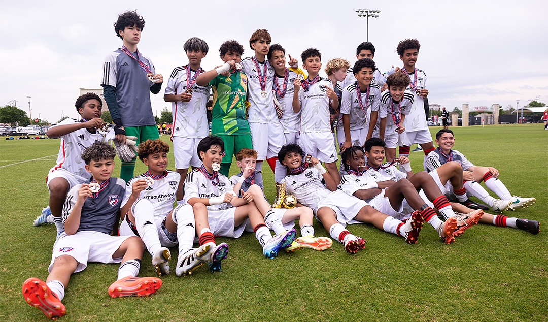 FC Dallas 2012s win Dallas Cup U13s in 2025. (Courtesy Dallas Cup)