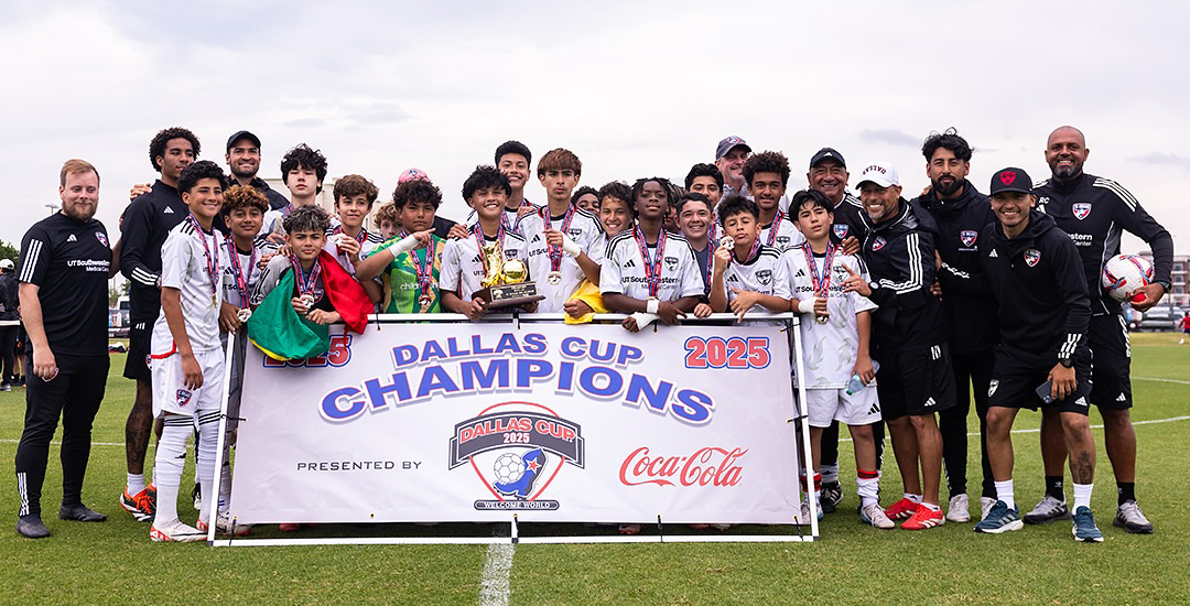 FC Dallas 2012s win Dallas Cup U13s in 2025. (Courtesy Dallas Cup)