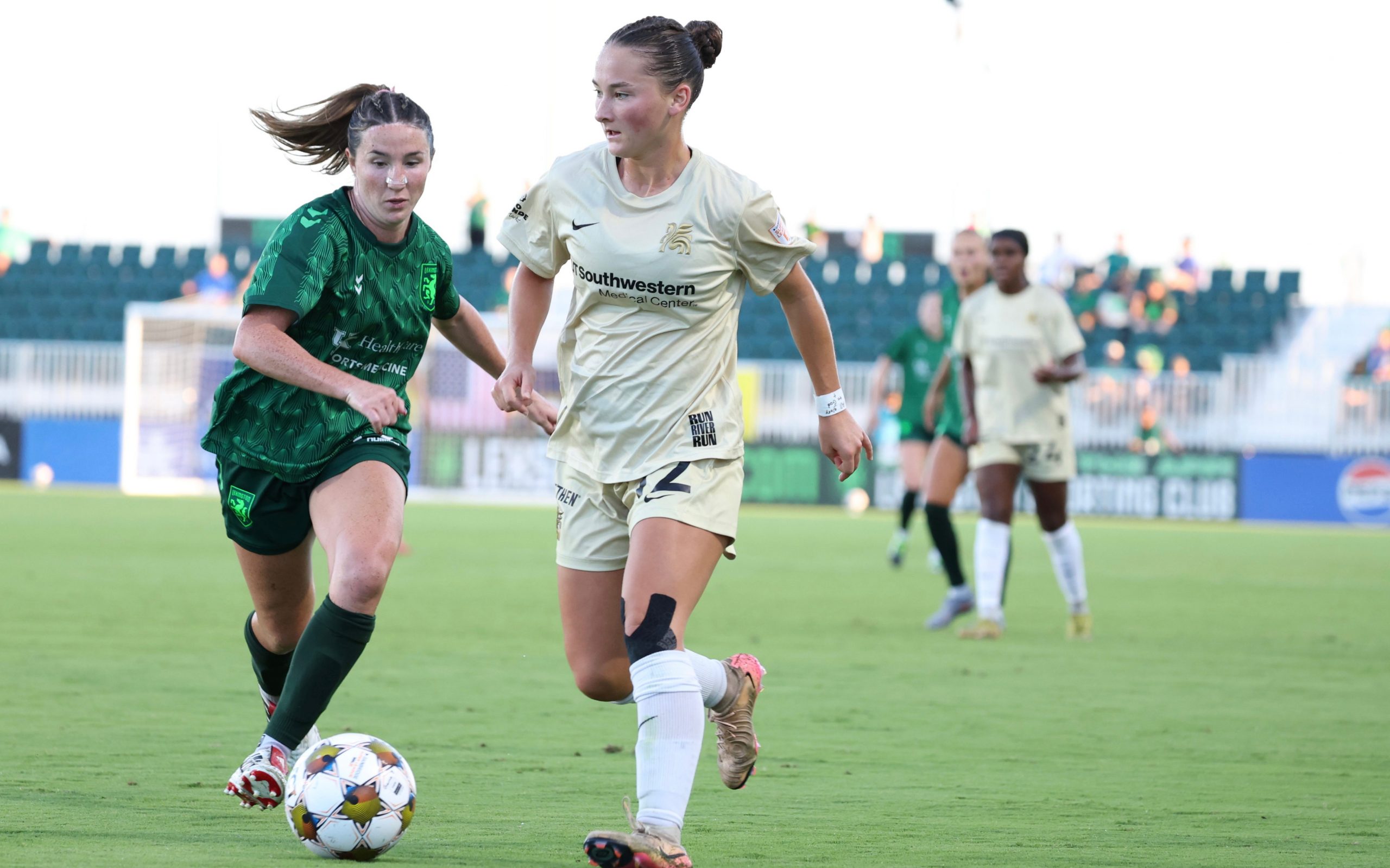Sealey Strawn scored her first goal of the season against Lexington DC. (Courtesy Dallas Trinity)