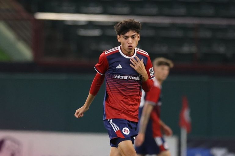 Jaidyn Contreras. (Courtesy North Texas SC)